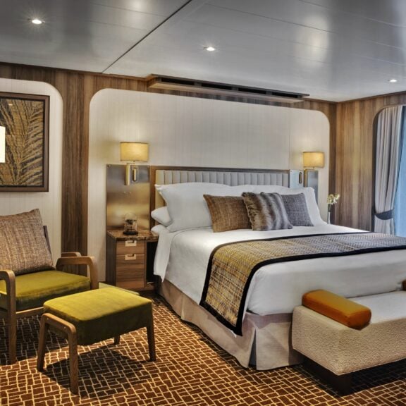 Seabourn Venture   Signature Suite Bedroom   Copy